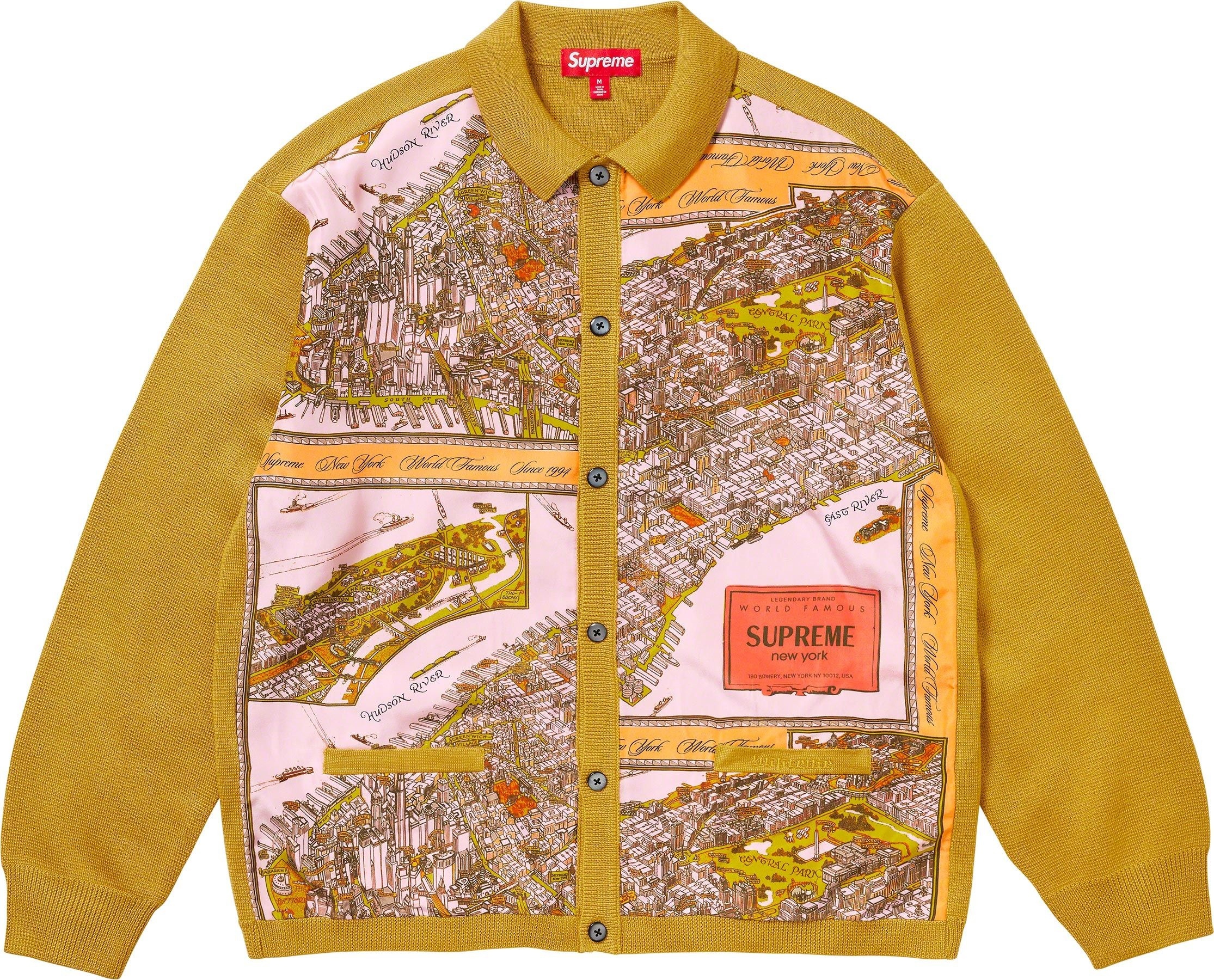 Silk Map Cardigan view 5